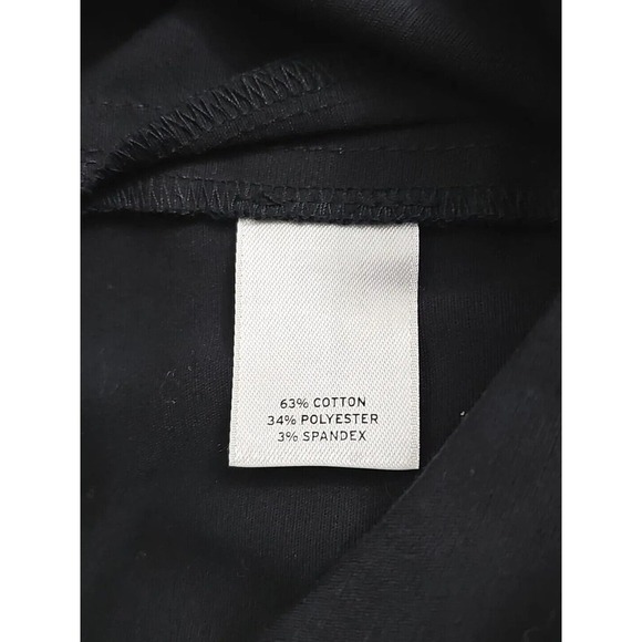 Halogen ~Woman Size 6~ Black Taylor Fit Culottes Length Dress Pants. - Picture 5 of 12